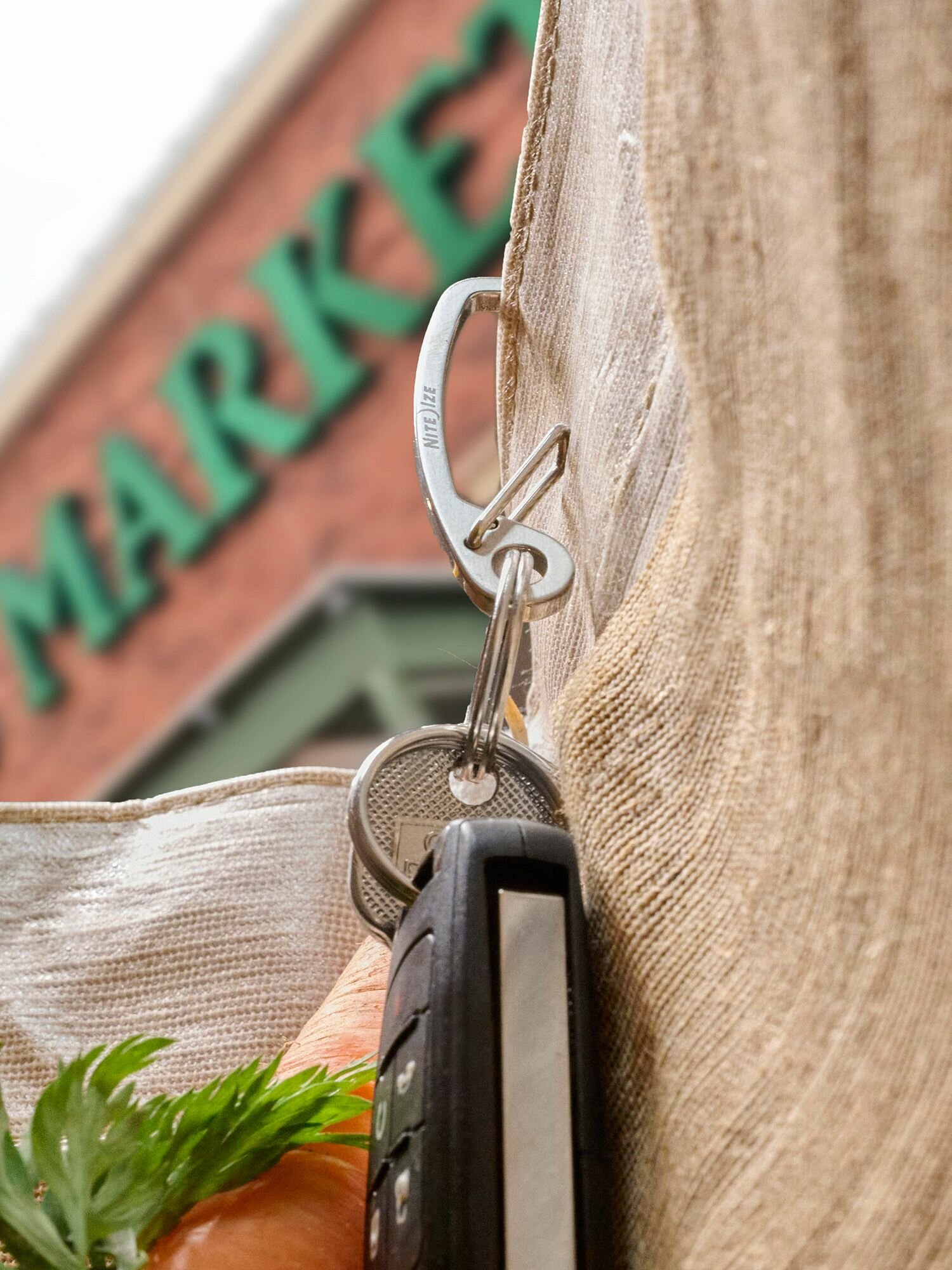 Брелок Nite Ize, серебристый — фото 1