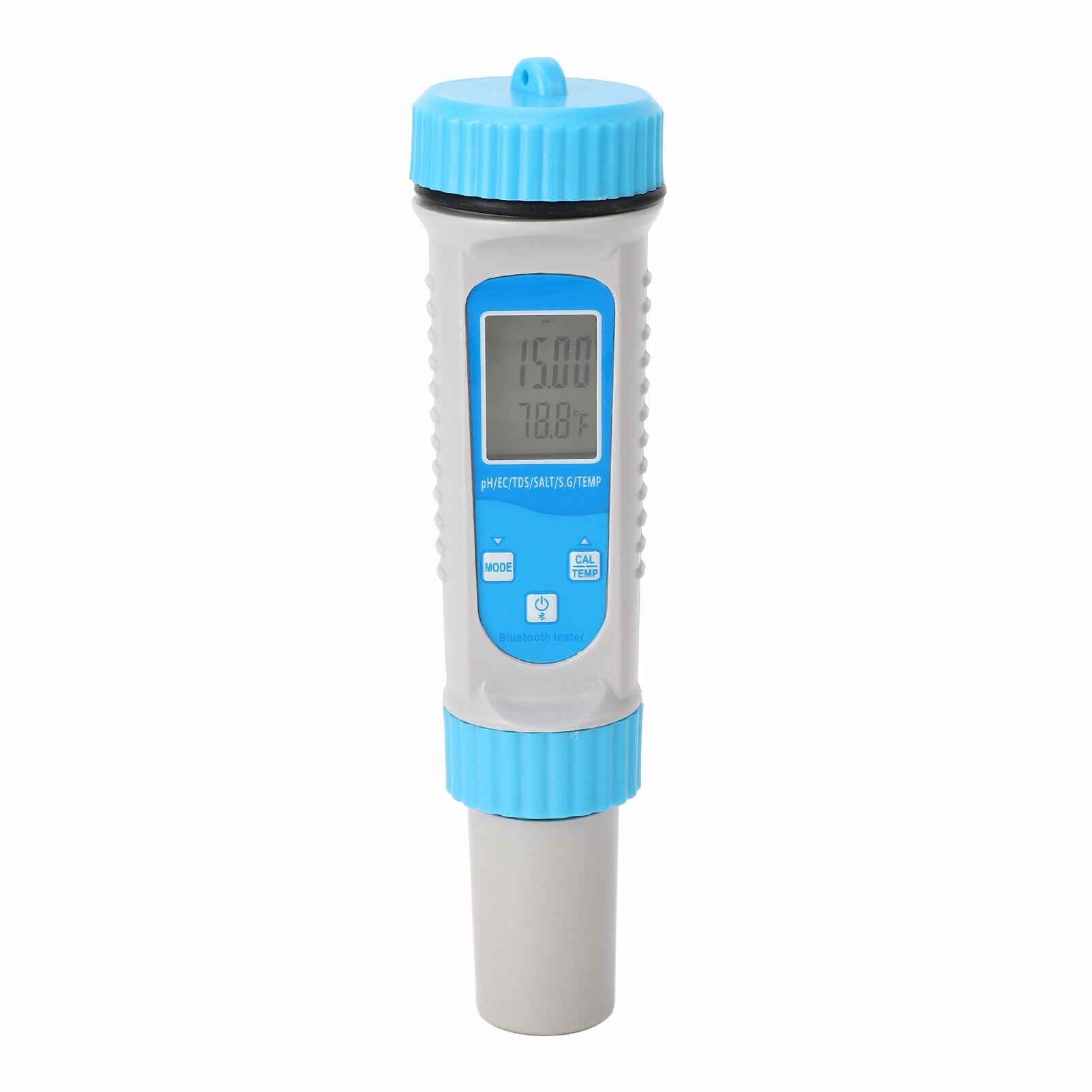 Умный тестер качества воды, многофункциональный Bluetooth PH EC TDS SALT SG TEMP Test Meter