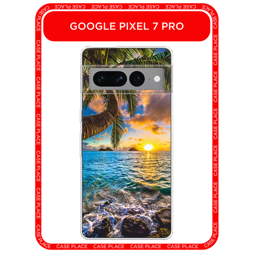 фото Чехол на google pixel 7 pro / гугл пиксель 7 про с принтом восход 5 case place