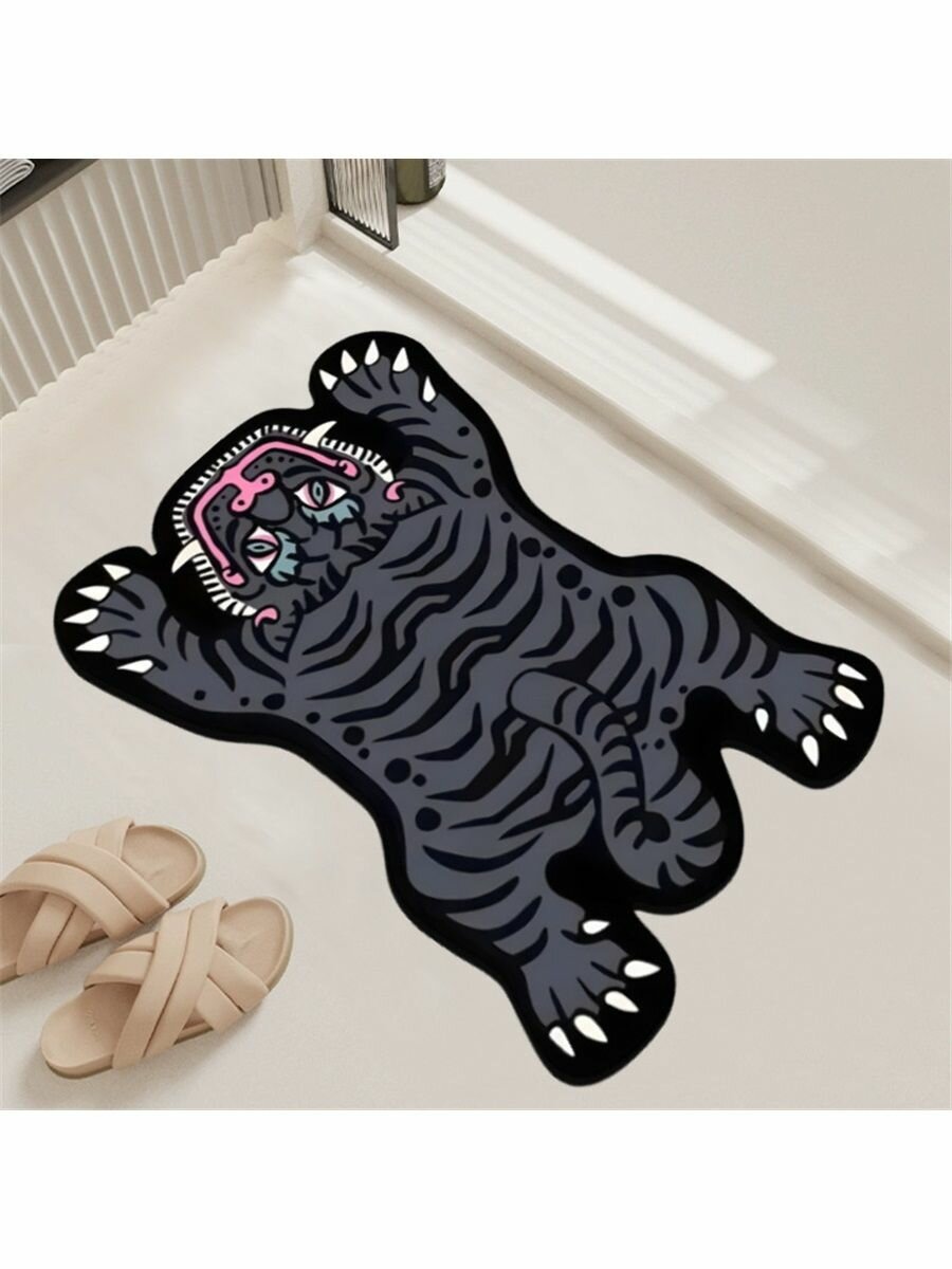 Коврик прикроватный тигр, — фото 1