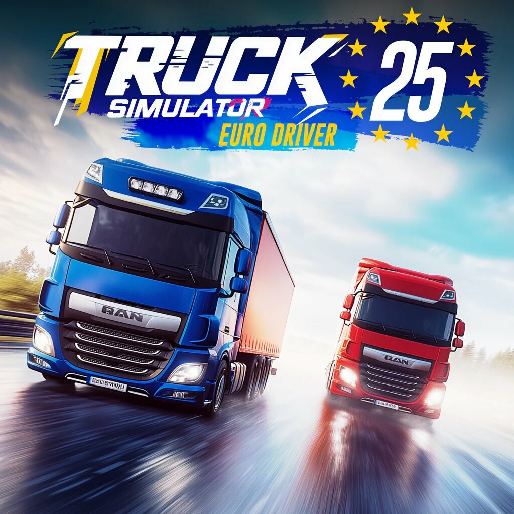 Truck Simulator 25: Euro Driver для PS4, PS5 Цифровая версия для Турецкого аккаунта