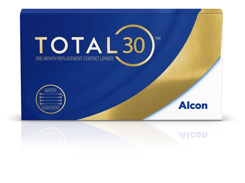 Контактные линзы Alcon Total 30 8.4/14.2/-05.50/3 шт ежемесячной замены
