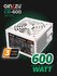 Блок питания Ginzzu 600W (CB600) ATX,12CM, (Белый) 20+4p, CPU(4+4...