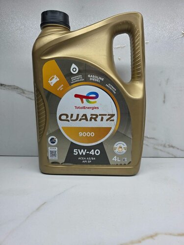 Изображение товара Масло моторное Total QUARTZ 9000 5W-40 синтетическое 4 л, арт. 10220501