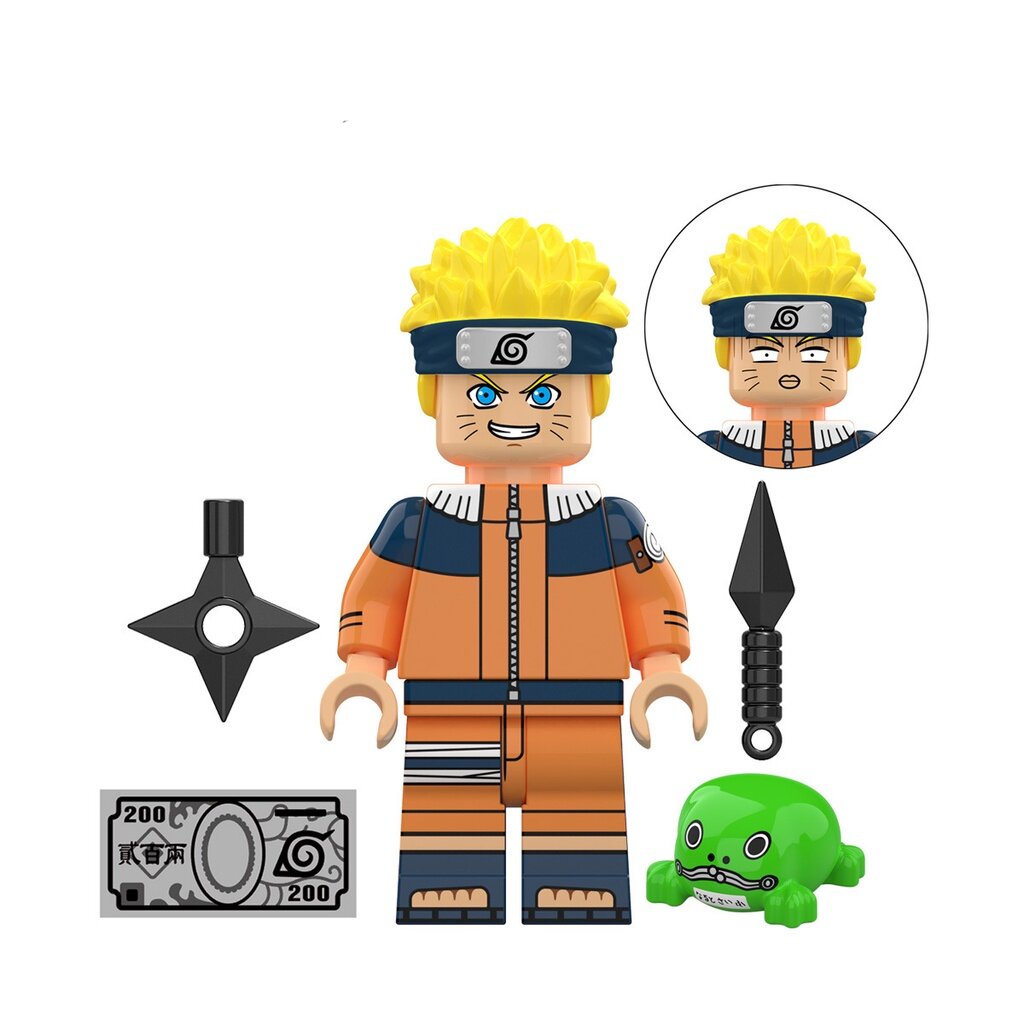 Конструктор Naruto Ниндзюцу KDL806 из ABS-пластика, сборная игрушка для коллекционеров, экспортного типа
