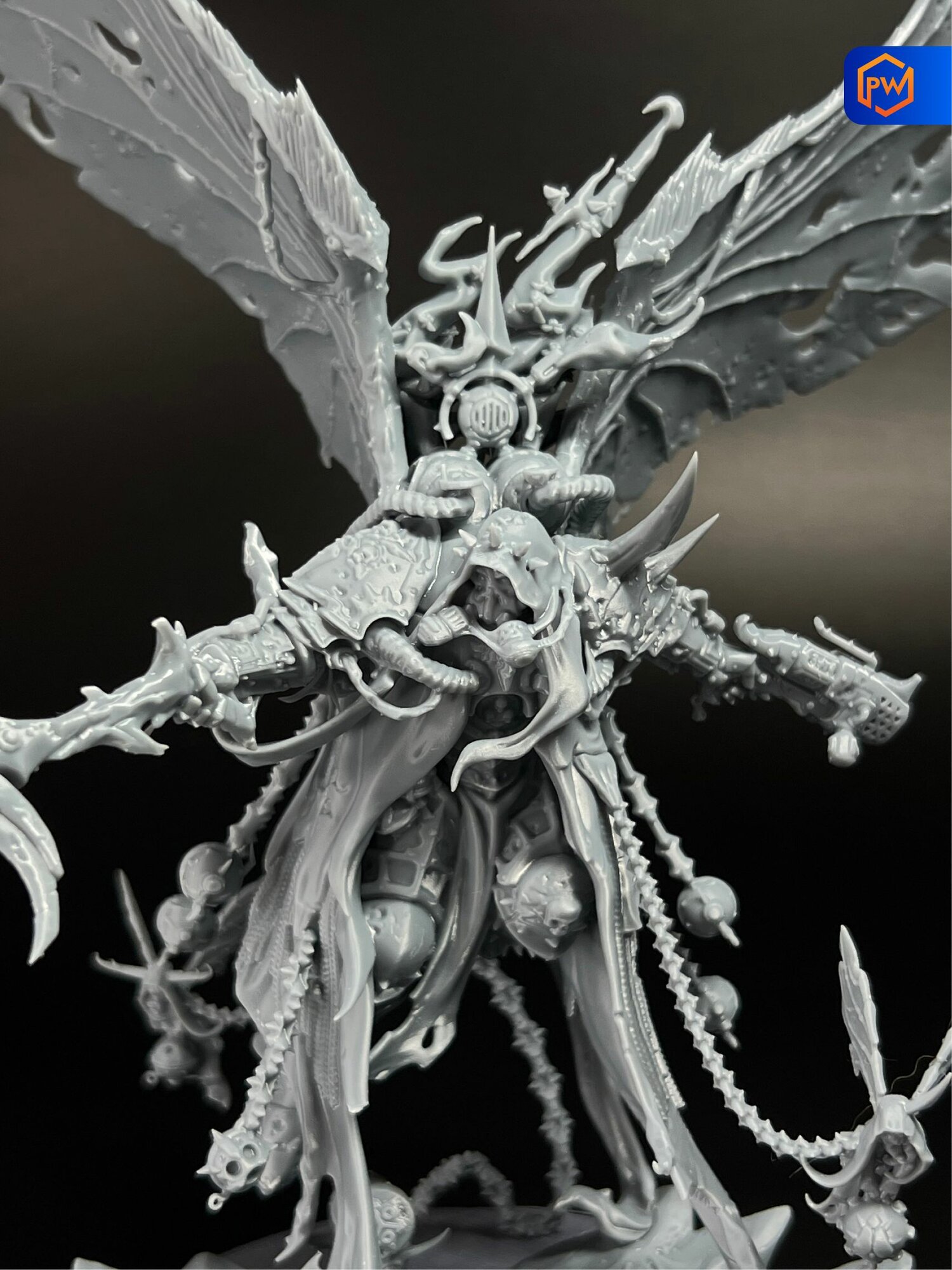 Warhammer 40000 Mortarion, Daemon Primarch of Nurgle / Death Guard / Набор миниатюр для настольной игры