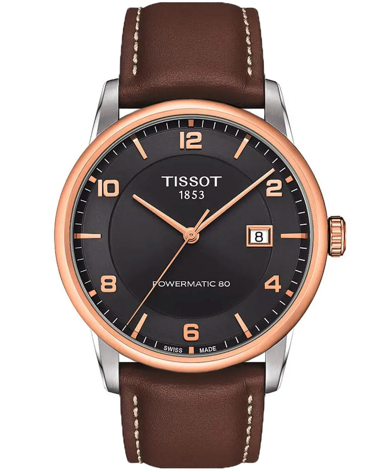 Наручные часы TISSOT T-Classic, черный/золотой/синий