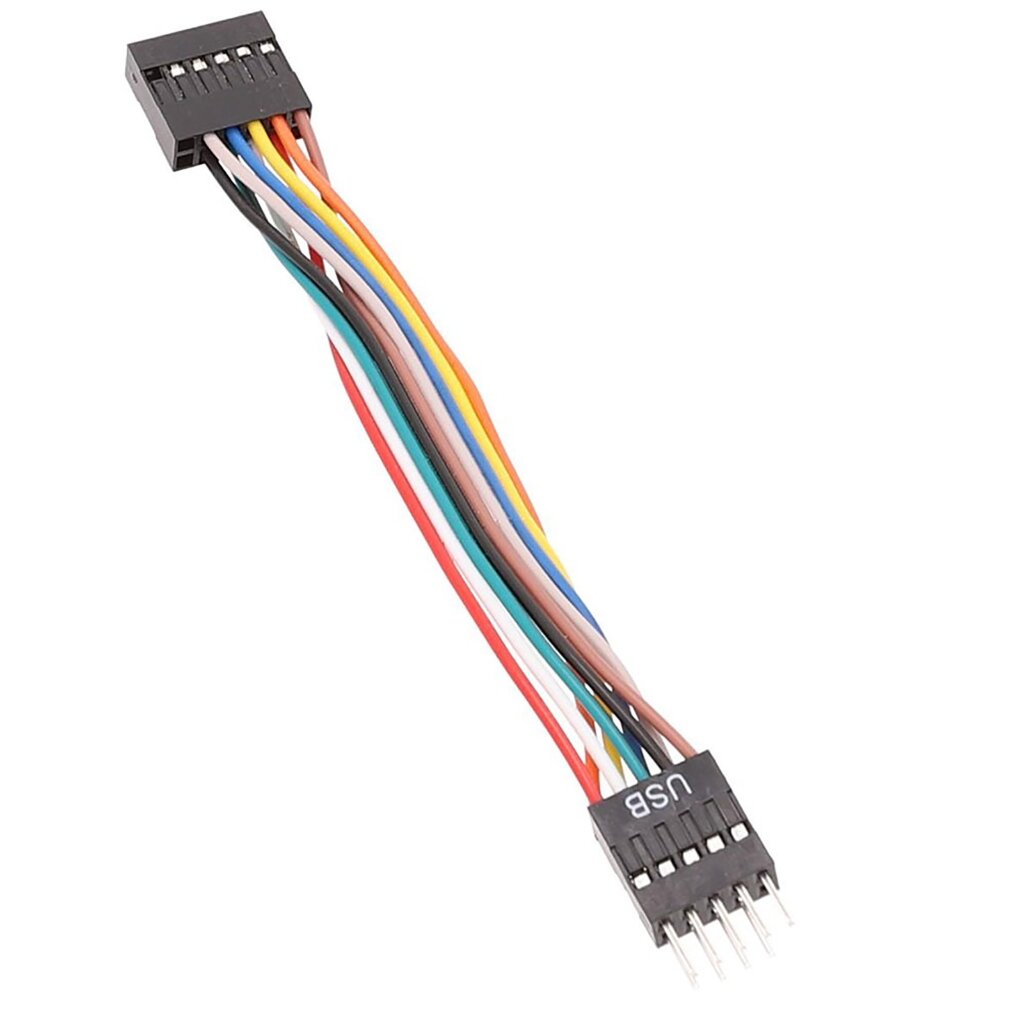 Кабель-адаптер материнской платы компьютера с 11-контактным разъемом USB к 9-контактной материнской плате к обычному корпусу Кабель-адаптер с 11 отверстиями к 9-контактному разъему