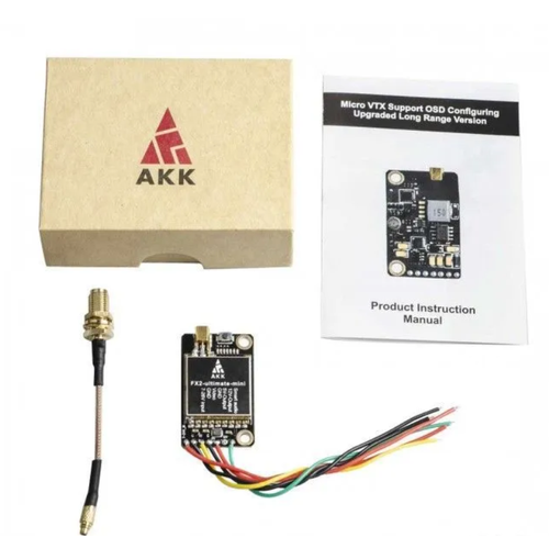 FPV Видеопередатчик AKK FX2-Ultimate MINI 1200mW, 5.8G, 40CH