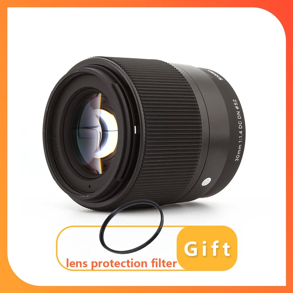 Sigma 30 мм F1.4 объектив для Sony E, Canon EF-M, Fujifilm X