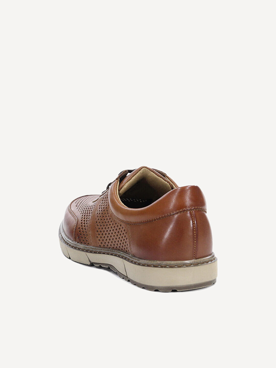 Туфли Marko Туфли кожаные летние с перфорацией, размер 42, коричневый — фото 1