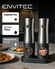 Мельница для специй электрическая EnviTec Black, пластик, акрил, черный