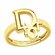 Кольцо Diamant online, желтое золото, 585 проба