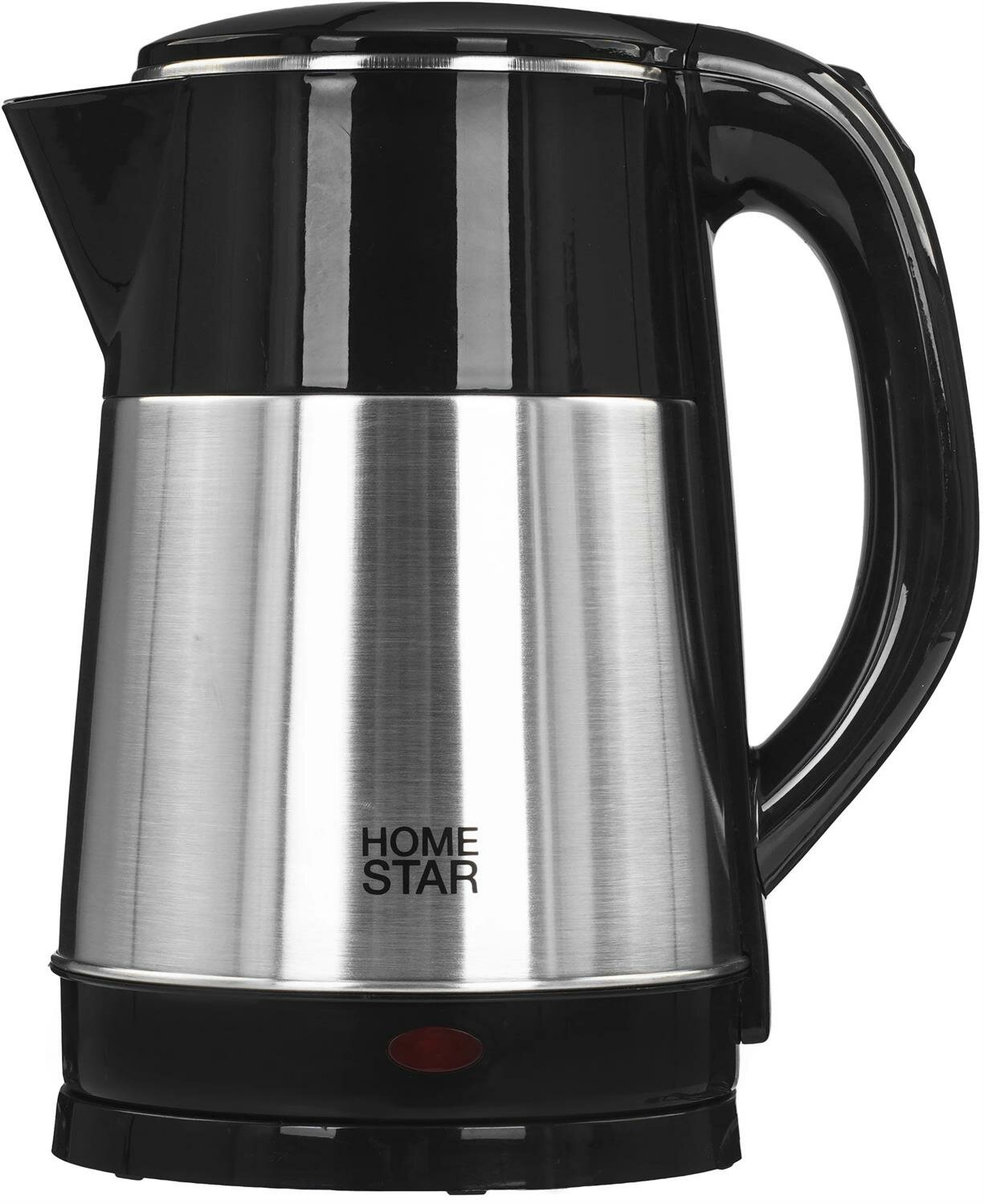 Электрический чайник HOMESTAR HS-1055 (106467) объем 2.3 л, мощность 1500 Вт, черный