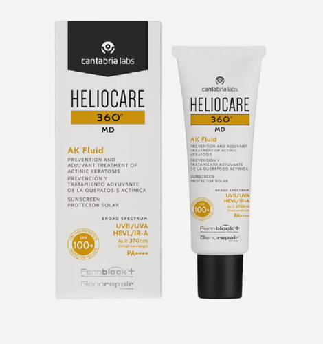 Изображение товара Флюид АК с тотальной защитой SPF 100+, 50 мл HELIOCARE 360 MD AK Fluid Sunscreen 100+ Cantabria Labs / Кантабрия Лабс