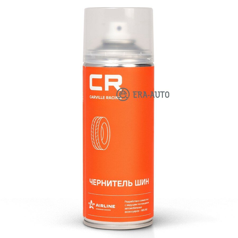 Чернитель шин CR, аэрозоль, 520 ml CARVILLE RACING