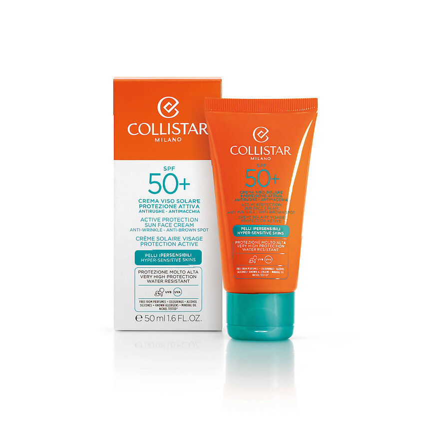 COLLISTAR Солнцезащитный крем для лица Active Protection Sun Face SPF 50 50 мл