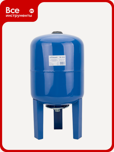 Изображение товара Гидроаккумулятор аквабрайт ГМ-50 В 50 л, вертикальный, подключение 1 85903, Технические характеристики