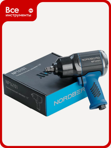 Изображение товара Ударный пневмогайковерт NORDBERG 1/2", 1300 Нм NP14101