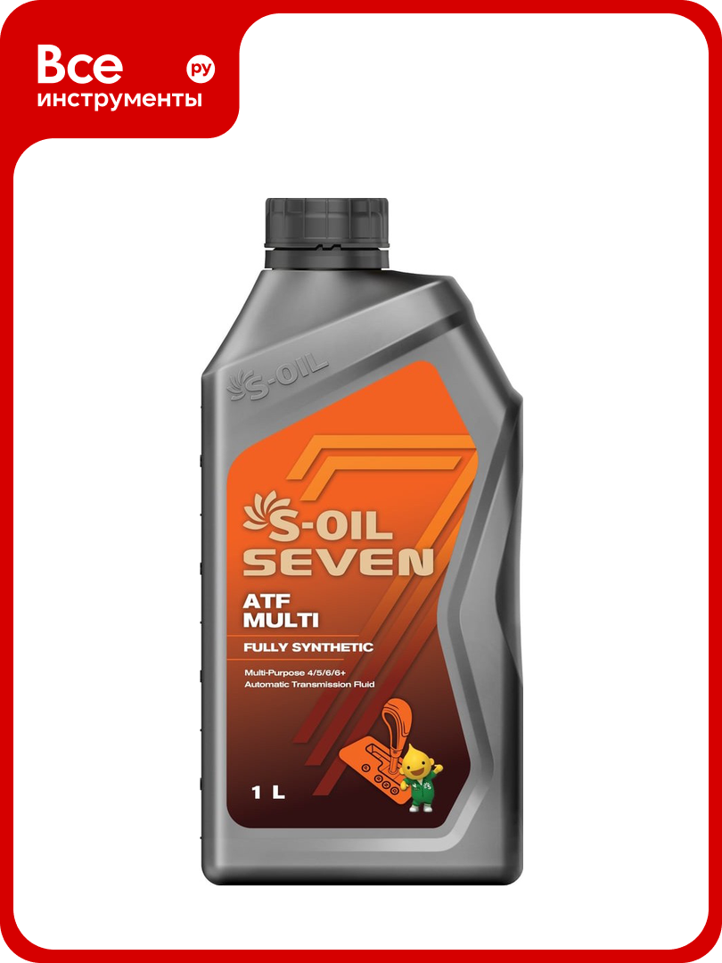 Трансмиссионное масло ATF MULTI 1 л S-OIL SEVEN E107985