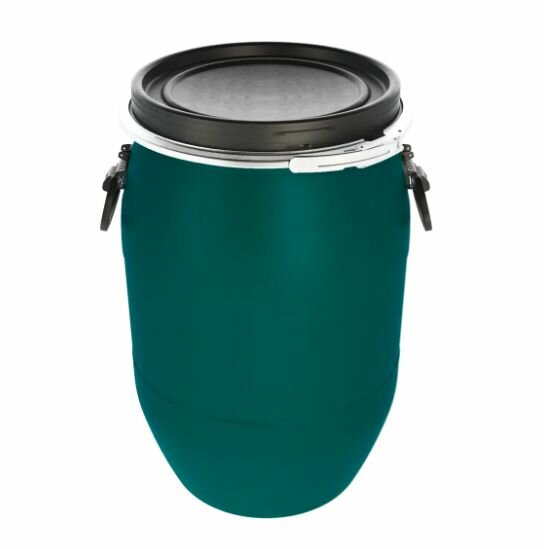 Бочка Beginia 65 л пластик цвет зеленый — фото 1