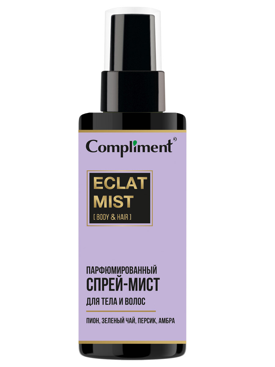 Compliment Парфюмированный спрей-мист для тела и волос ECLAT 110мл — фото 1