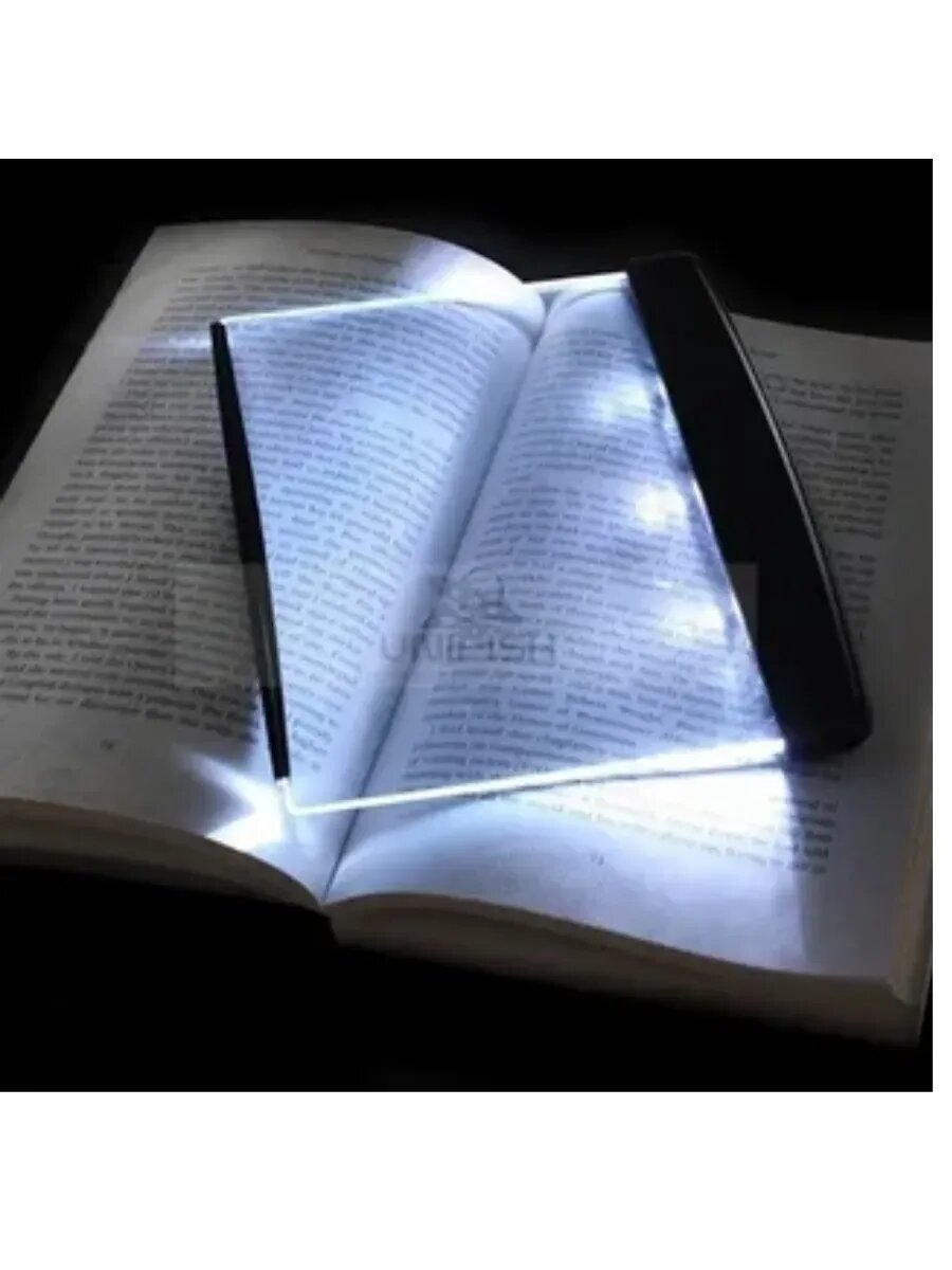 Плоский светильник для чтения книг с LED-подсветкой в наборе 1 шт.