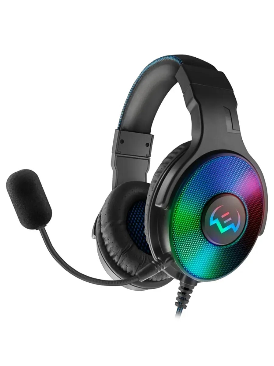 Наушники игровые с микрофоном и подсветкой AP-U1500MV