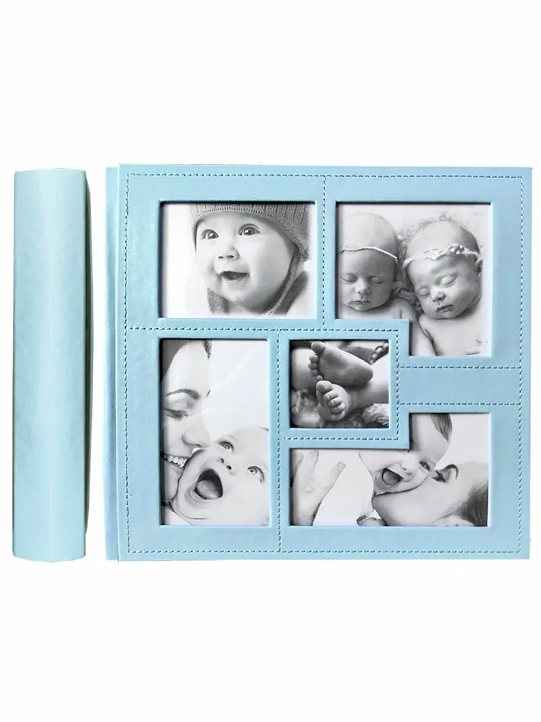 Фотоальбом для новорожденных, 200 фото 10*15, можно добавлять описание к каждому фото