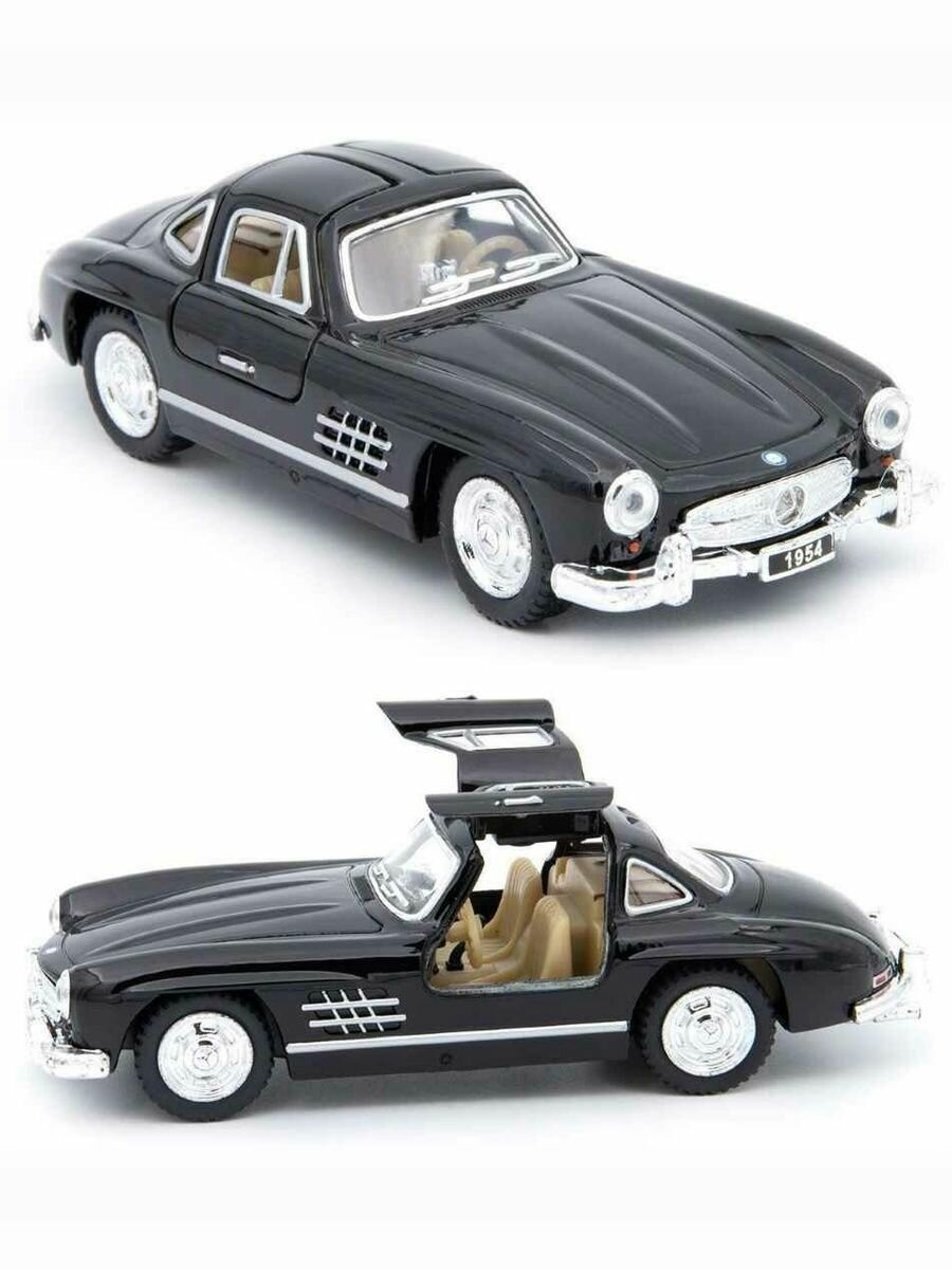 Машинка металлическая Mercedes Benz 300SL classic car 1:24