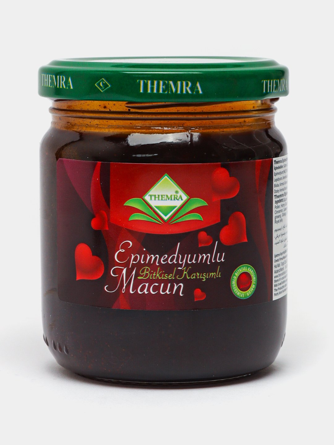 Паста Themra Epimediymlu Macun, без лактозы, мед-орех, витамины и минералы, 240г