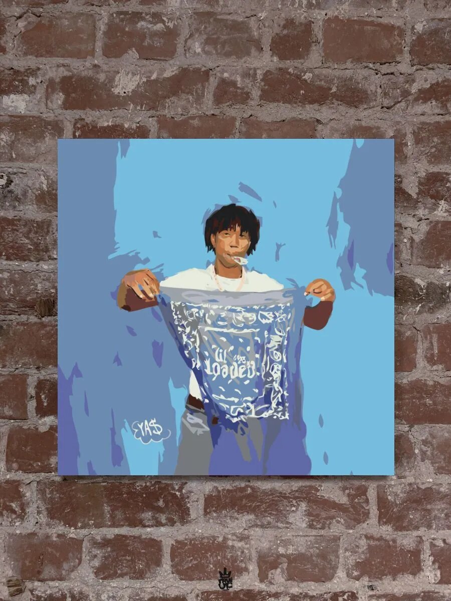 LIL LOADED картина по номерам на холсте — фото 1