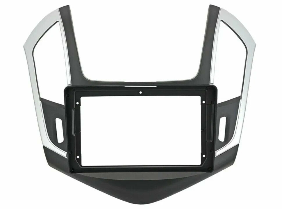 Рамка InCar для UMS CHEVROLET Cruze 2013-2015, 9" SILVER/BLACK UV