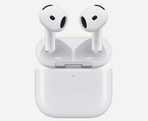 Изображение товара Беспроводные наушники Apple AirPods 4 (Белый, Без активного шумоподавления)