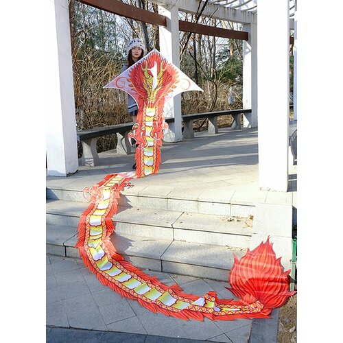 Летающий дракон из нейлона NoEnName_Null Синий 1654₽