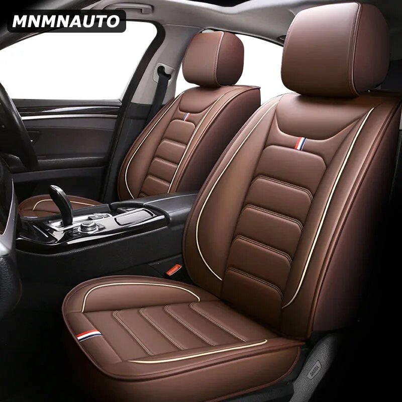 Автомобильные чехлы mnauto для Audi A4 Allroad Avant B5 B6 B7 1997-2008, автомобильные аксессуары, интерьер (1 сиденье), Coffee