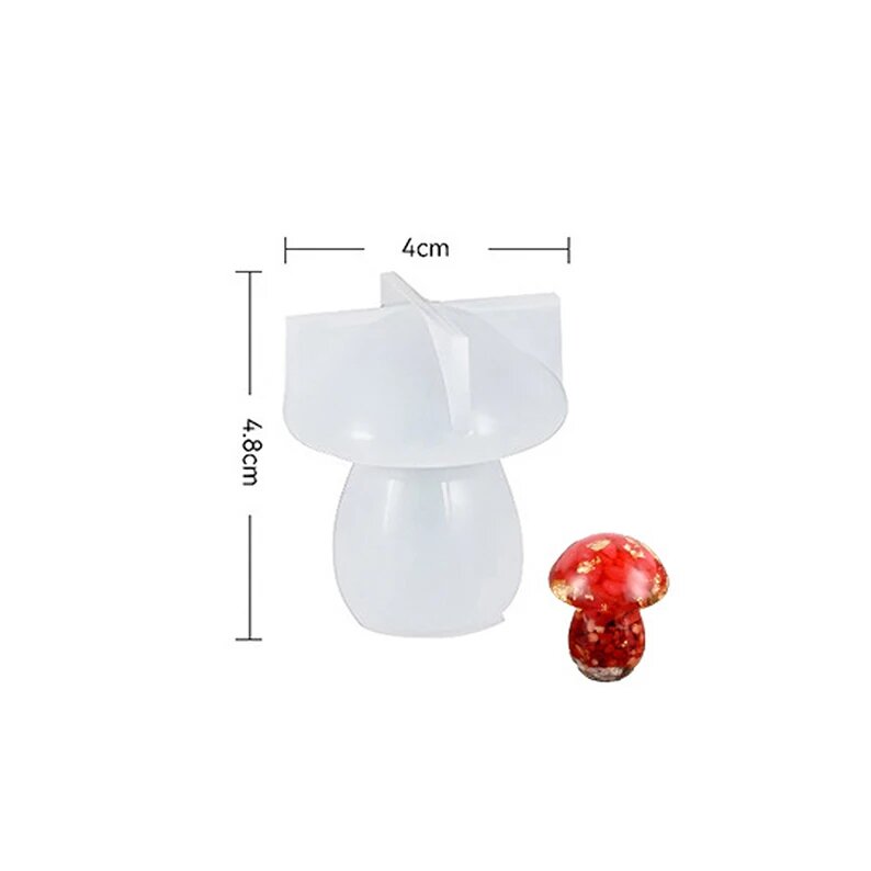 Силиконовые формы для изготовления грибов AGCFABS AC1955 Mushroom 05