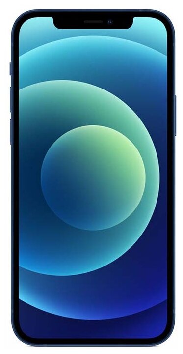 Смартфон Apple iPhone 12 256 ГБ, nano SIM+eSIM, синий — фото 1