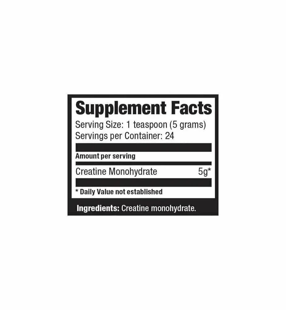 Креатин моногидрат микронизированный ULTIMATE 100% Micronized Creatine Monohydrate, 120 г — фото 1