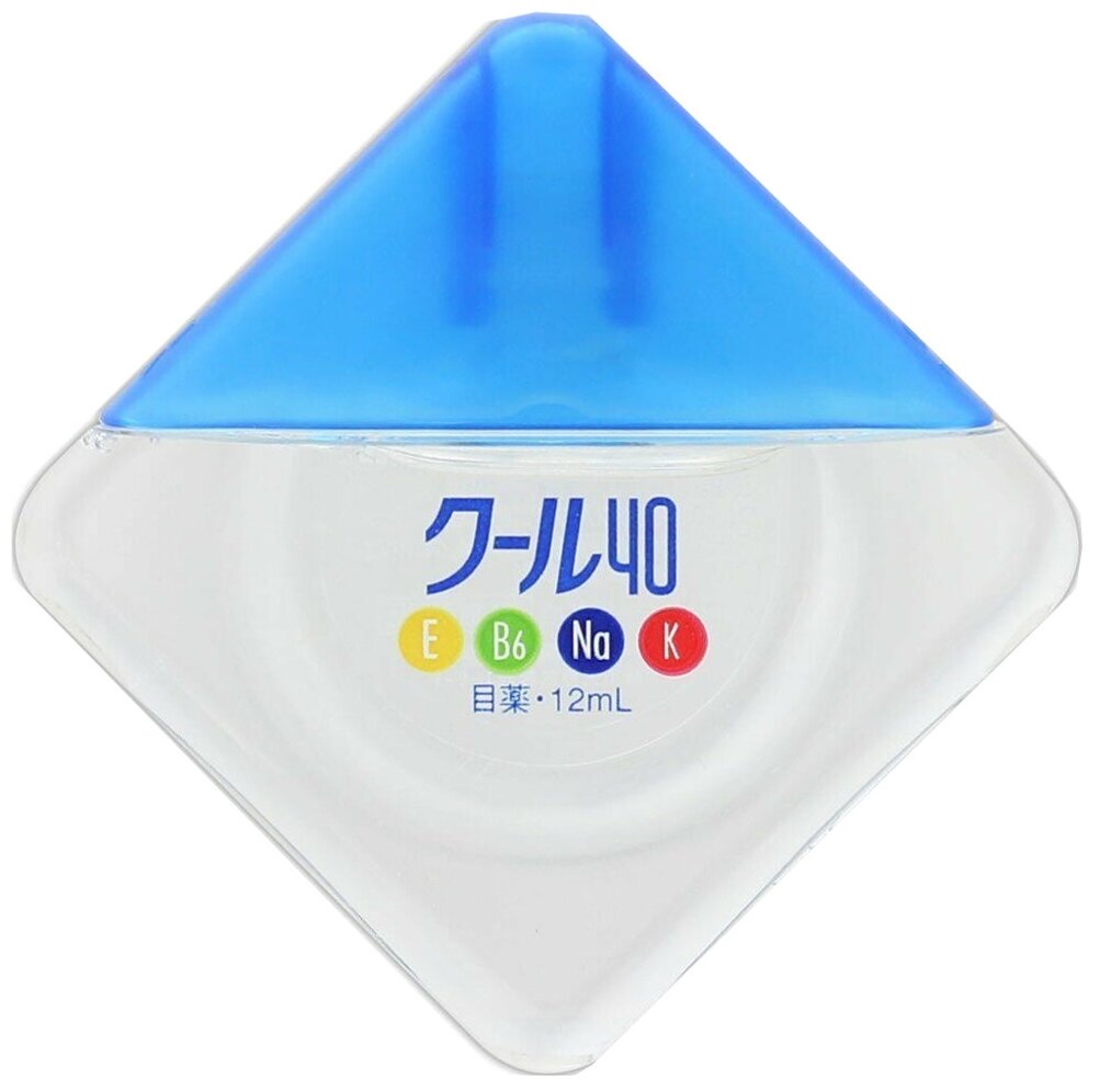 Картинки Rohto Vita 40 Cool Японские капли для глаз увлажняющие, 12мл