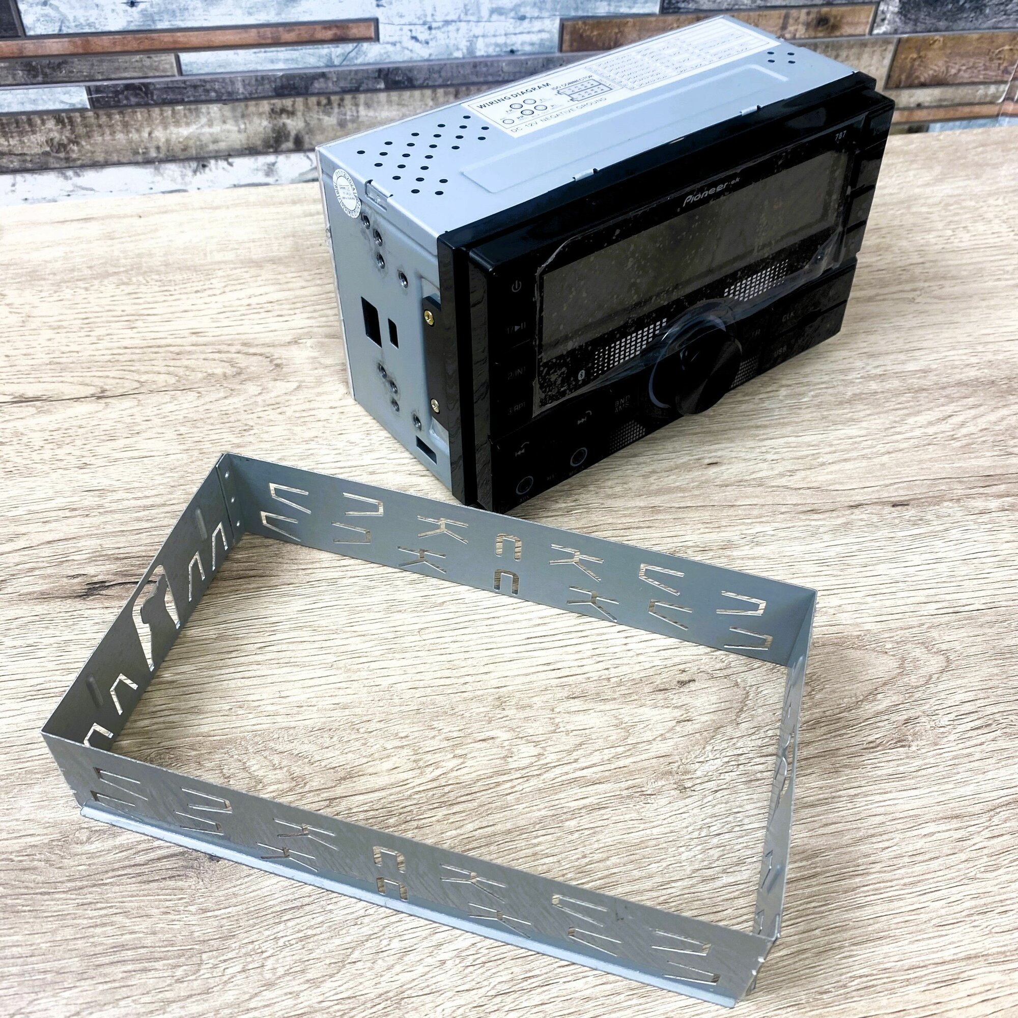 Магнитола автомобильная Pioneer.ok 787 2DIN Bluetooth/2USB/SD — фото 1