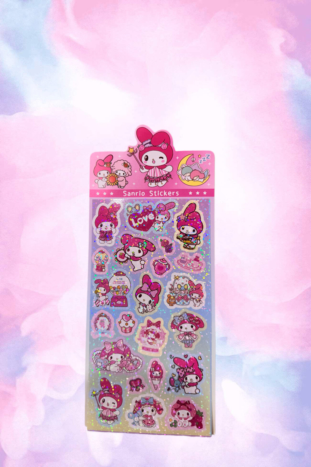 Наклейки самоклеящиеся Hello Kitty