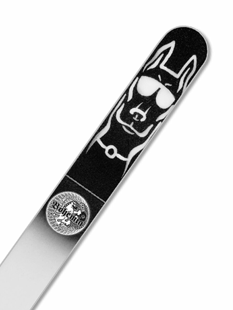 Изображение Пилка для ногтей BOHEMIA Czech Glass Nail Files, стеклянная 135мм