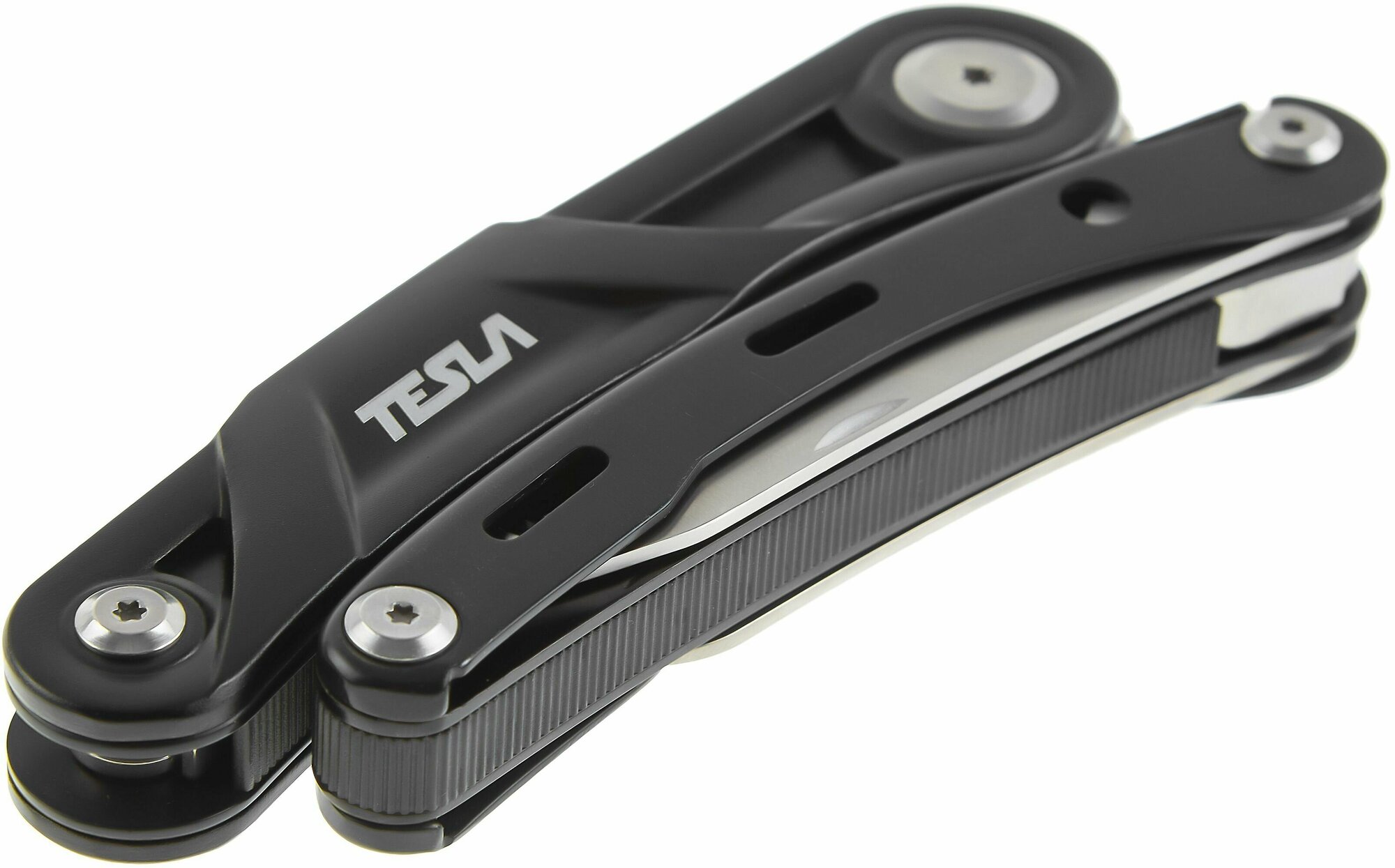 Мультитул TESLA МТ-06, 4 функций, черный [530171] - фото №10