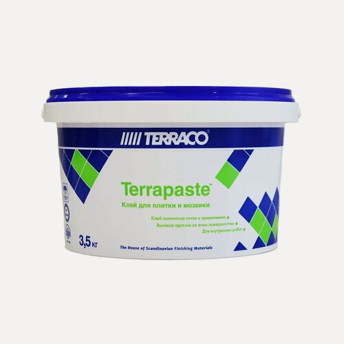 Изображение товара Клей пастообразный для плитки и мозаики Terraco Terrapaste (3,5кг)