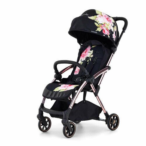 Коляска прогулочная детская Leclerc Baby by Monnalisa Black, с 6 месяцев до 22 кг, складная, для путешествий