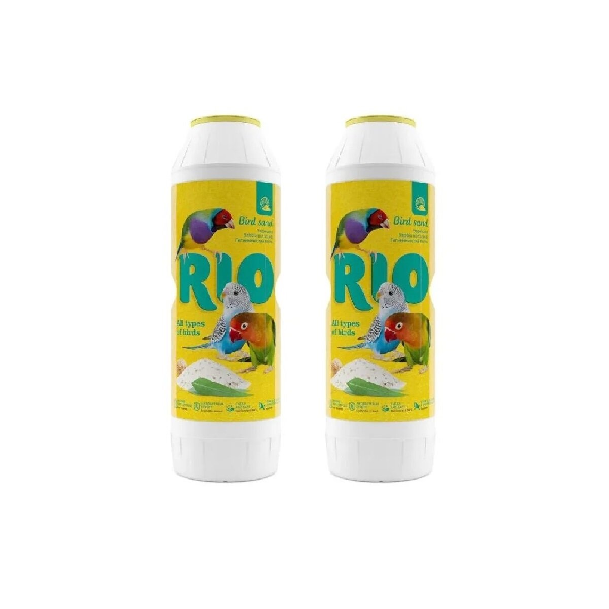 RIO Гигиенический песок для птиц 2кг (2 штуки)