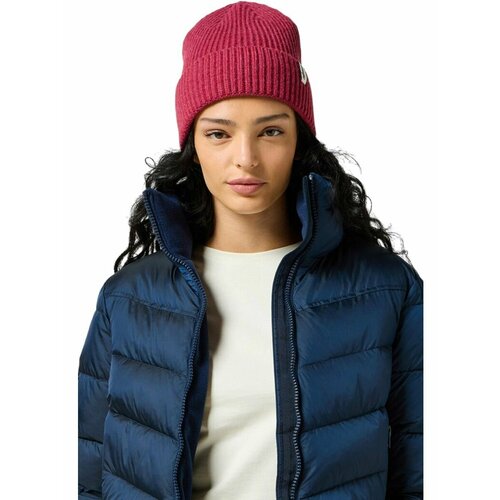 фото Шапка бини wrangler rib beanie для женщин, размер os, розовый