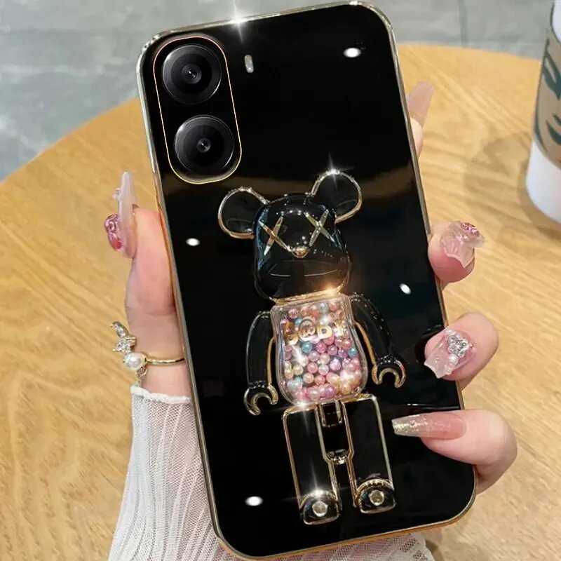 Гальванический чехол для Realme Note 60 X C61 60x note, силиконовая защита объектива Fundas Realme C61 Note 60X c 61 — фото 1