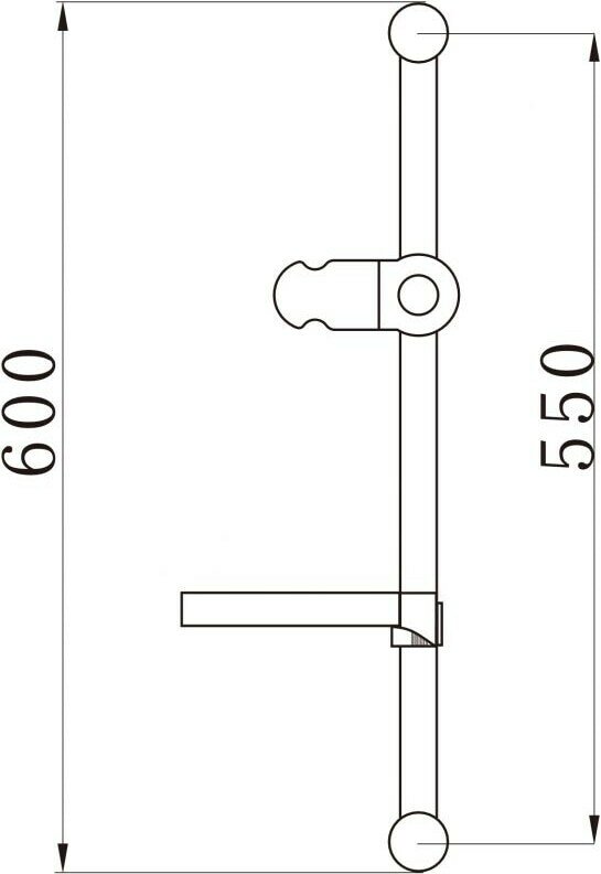 Душевой комплект AV ENGINEERING лейка, шланг для душа AVSSS-029 — фото 1